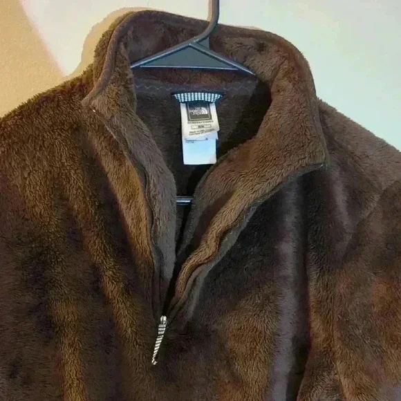 The North Face Brown Fleece Jacket, medium - Picture 5 of 8